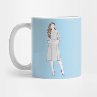 fashionable lady Mug